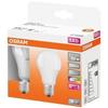 OSRAM BTE2 Ampoule LED STAR+ Std RGBW Dép Radiateur Var 9W=60 E27 Ch
