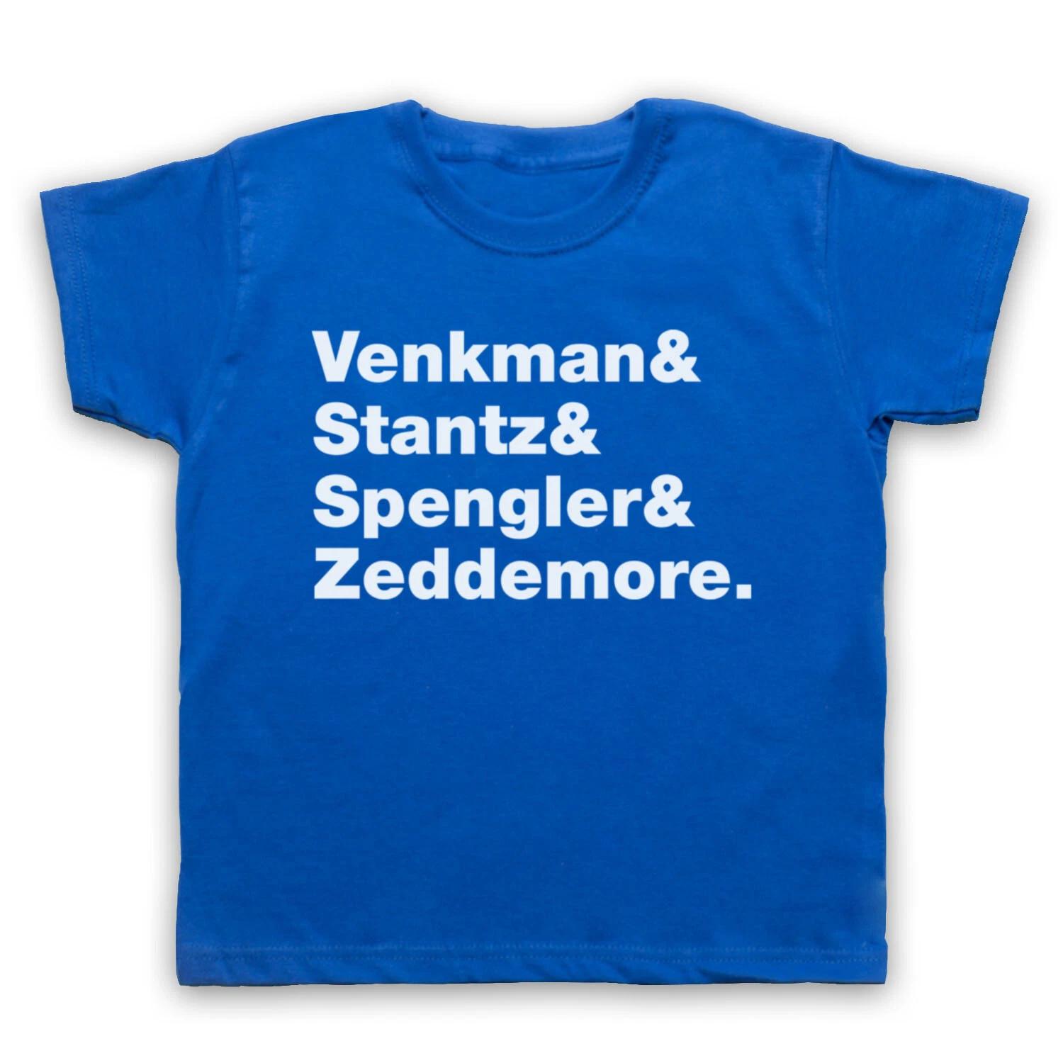 GHOST HUNTERS TEAM MEMBER SURNAMES LIST VENKMAN SPENGLER BUSTERS KIDS T-shirt 150