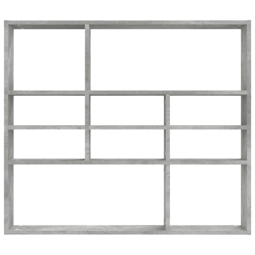 Dekoratives Wandregal, wandmontiertes Aufbewahrungsregal, 90x16x78 Zentimeter