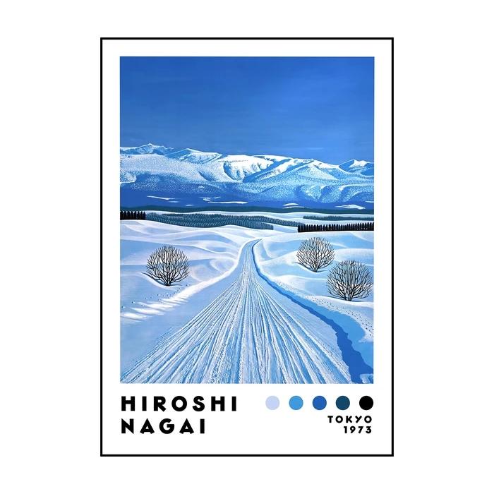 

Vintage Nagai Hiroshi Vaporwave Japan Beach City Summer Wall Art Canvas Painting Printing Wall Painting Living Room Decor 21X30CMNo Framed