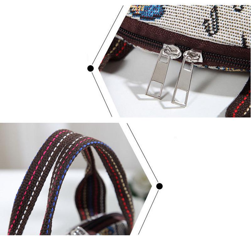 Woven Bags For Women Shoulder Bag Retro Casual Tote Handbags Ethnic Style Bags