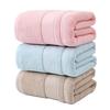 Individually Packaged Large Cotton Bath Towel - Absorbent, Quick-Drying, High-End Gift for Couples