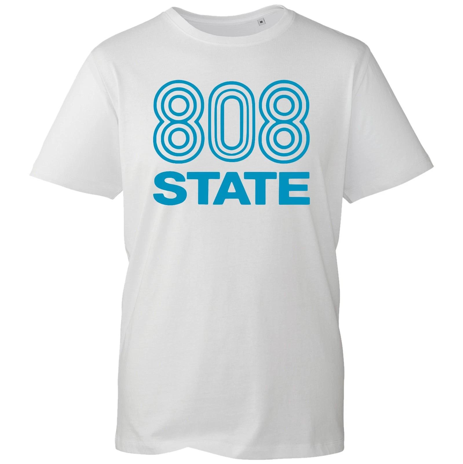 808 Fans State T-Shirt DJ Club Music Dance Rave Party Edm Festival Madchester 3XL