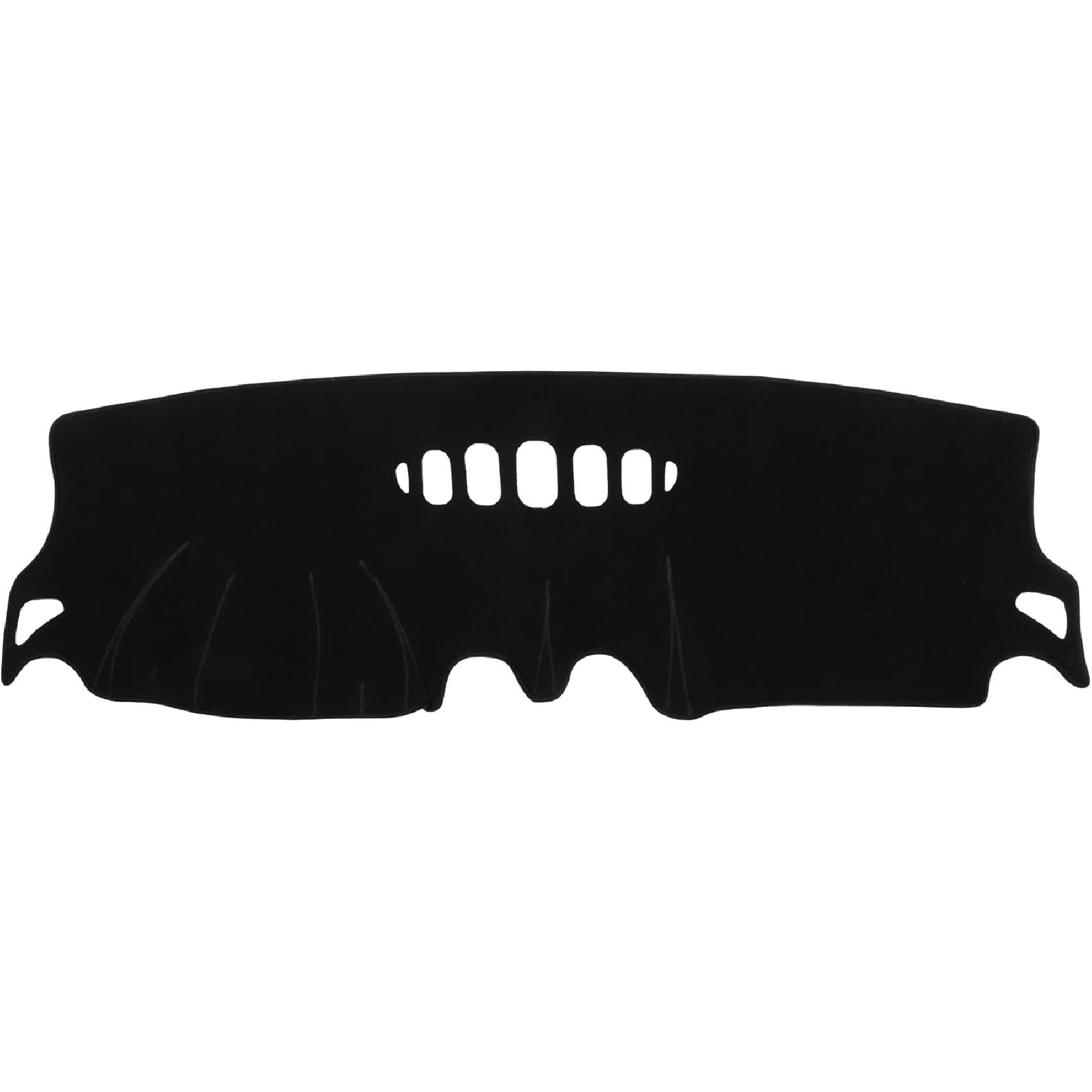 

Car Dashboard Cover Mat Compatible for Ford Fusion 2008 2009 2011 2012, Protective Polyester Black Center Console Interior Trim Dash Board Mat