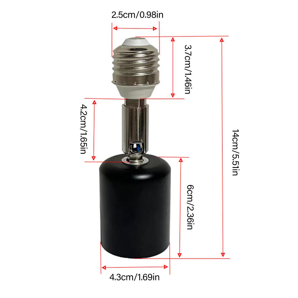 Rotatable E27 Lamp Socket Adapter 150W Heatproof Design Vertical Horizontal Adjust Positioning Global Voltages Support