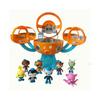 2025 Octonauts Octopod Castelo Aventura Playset, Conjunto de 8 Bonecos de Ação com Barnacles