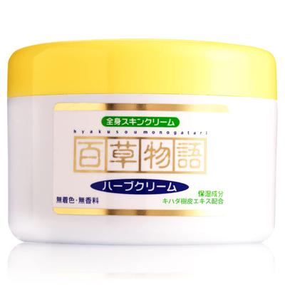 Hino Pharmaceutical [Hyakuso Monogatari Herb Cream] 230g - Contains Natural Moisturizing Ingredients (all-over Body Skin Cream)