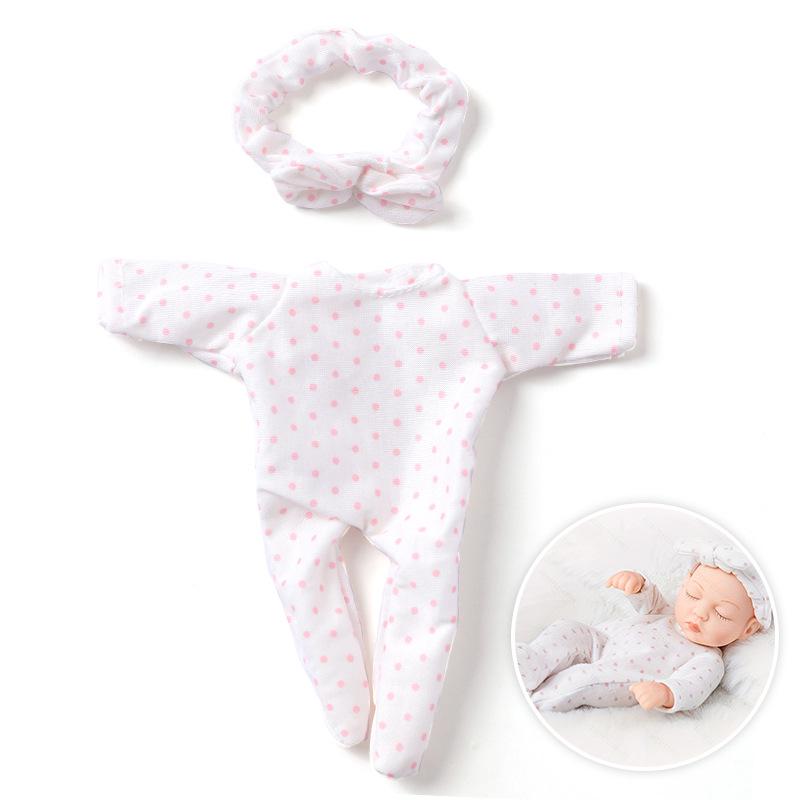 7-Inch Realistic Silicone Reborn Doll Clothes for Mini Dolls