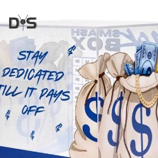 Transparante Acryl Spaarpot Grote Capaciteit 10K Spaarvarken Munt Contant Geld Container Kinderen Volwassenen Geld Besparen Koffer Opbergpot Decoratie