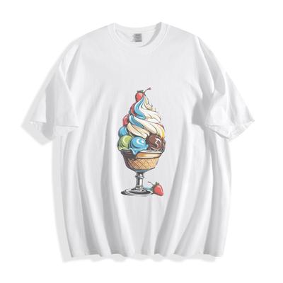 Rainbow Ice Cream Fantasy T-Shirt - Bunter Dessertgenuss Unisex-T-Shirt