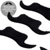 48pcs/set Self-Adhesive False Beards Sticky Prop Beard For Christmas Party Birthday