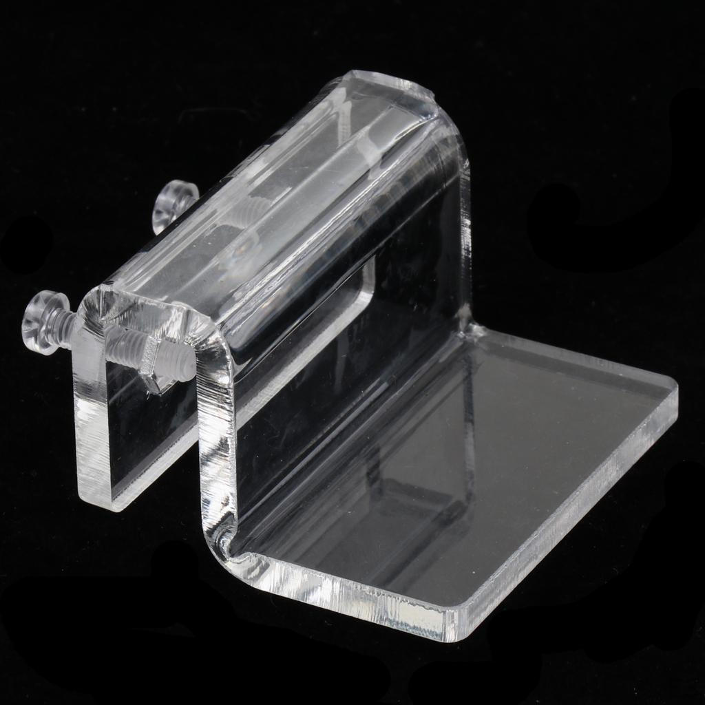4 Pcs Aquarium Top Cover Bracket Acrylic Fish Tank Brackets