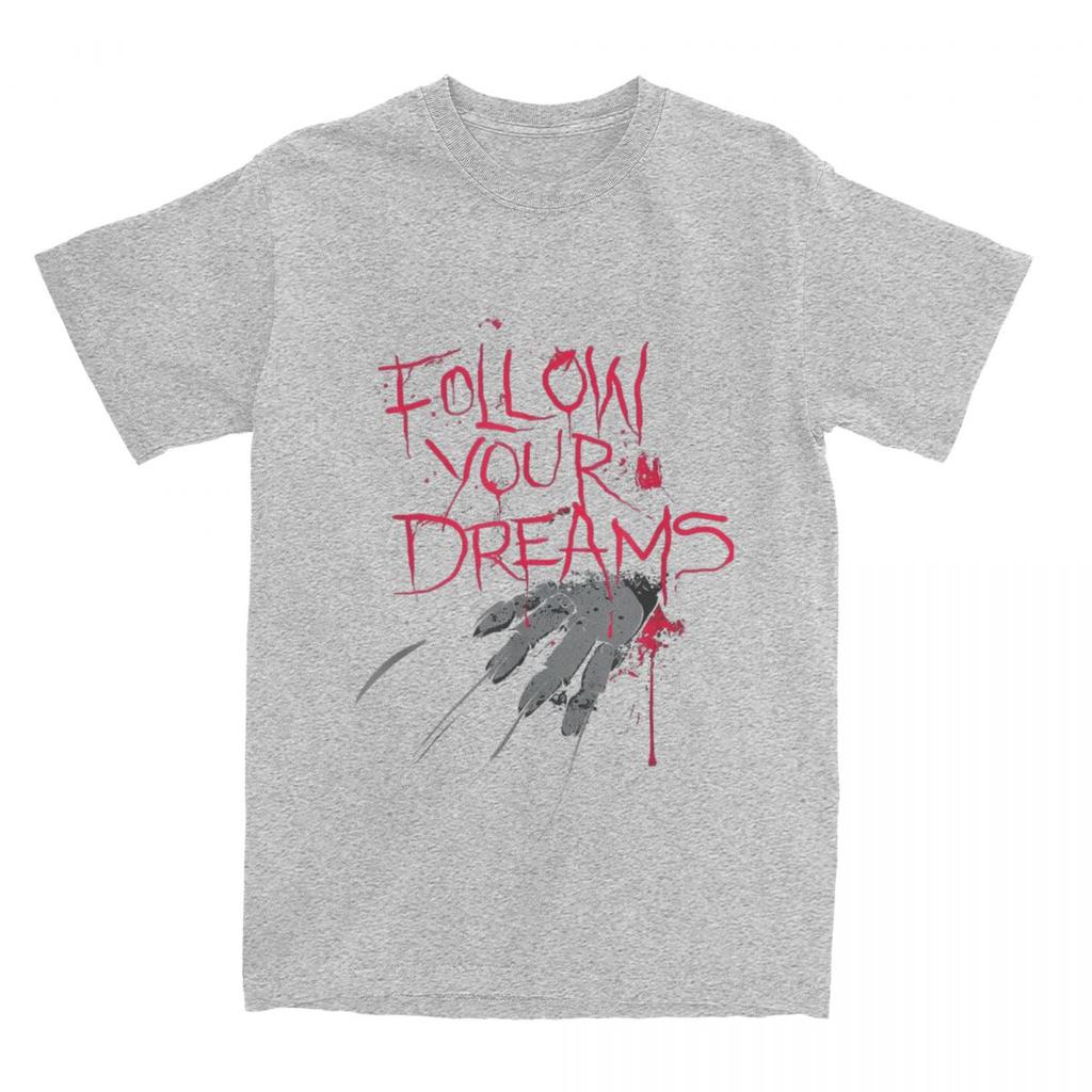 Elm Street Nightmare T-Shirt F-Freddy K-Kruger T Shirts Short-Sleeve Streetwear Tops Summer Pure Cotton O-Neck Oversize Tees