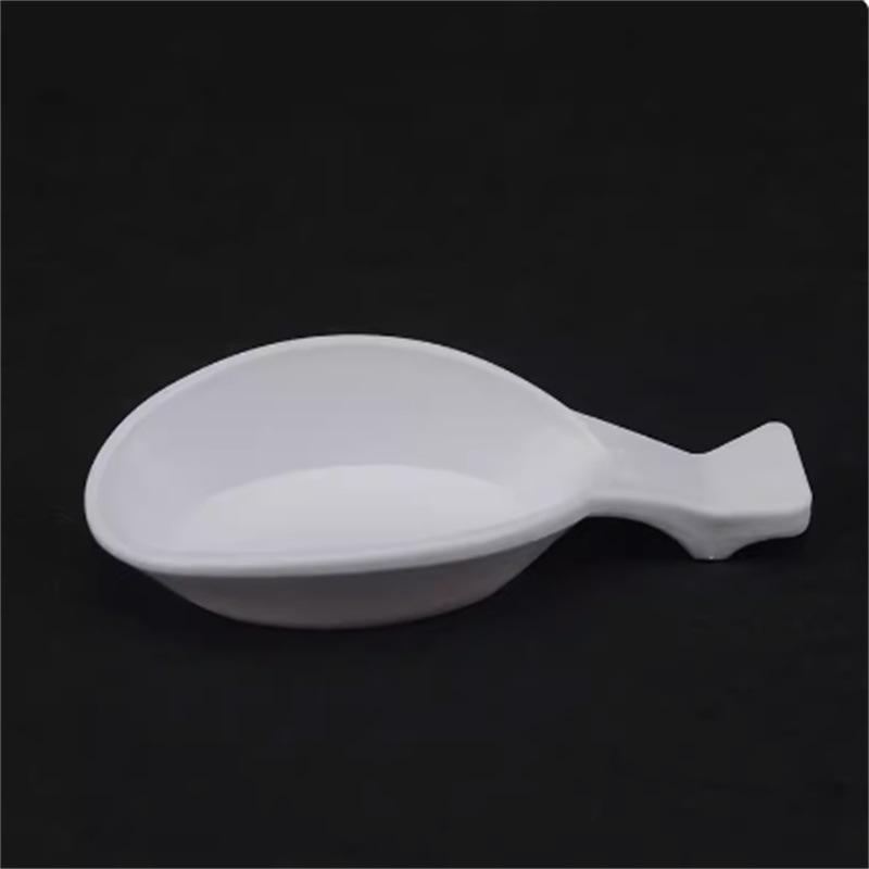 10-Hole Round Plastic Art Painting Palette for Beginners - White, Thickened, Child-Friendly Ink Dish