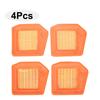 4 Air Filter Set for FS240R FS240CE FS360 FS410 FS460 F40R F40CE F60CE FS360CE FS460CEM FR460TCEM for Trimming Tools