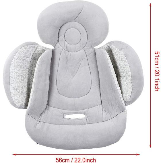 Baby Seat Pad, Plush Breathable Portable Double-sided Car Seat Baby Cushion, Baby for Car Stroller