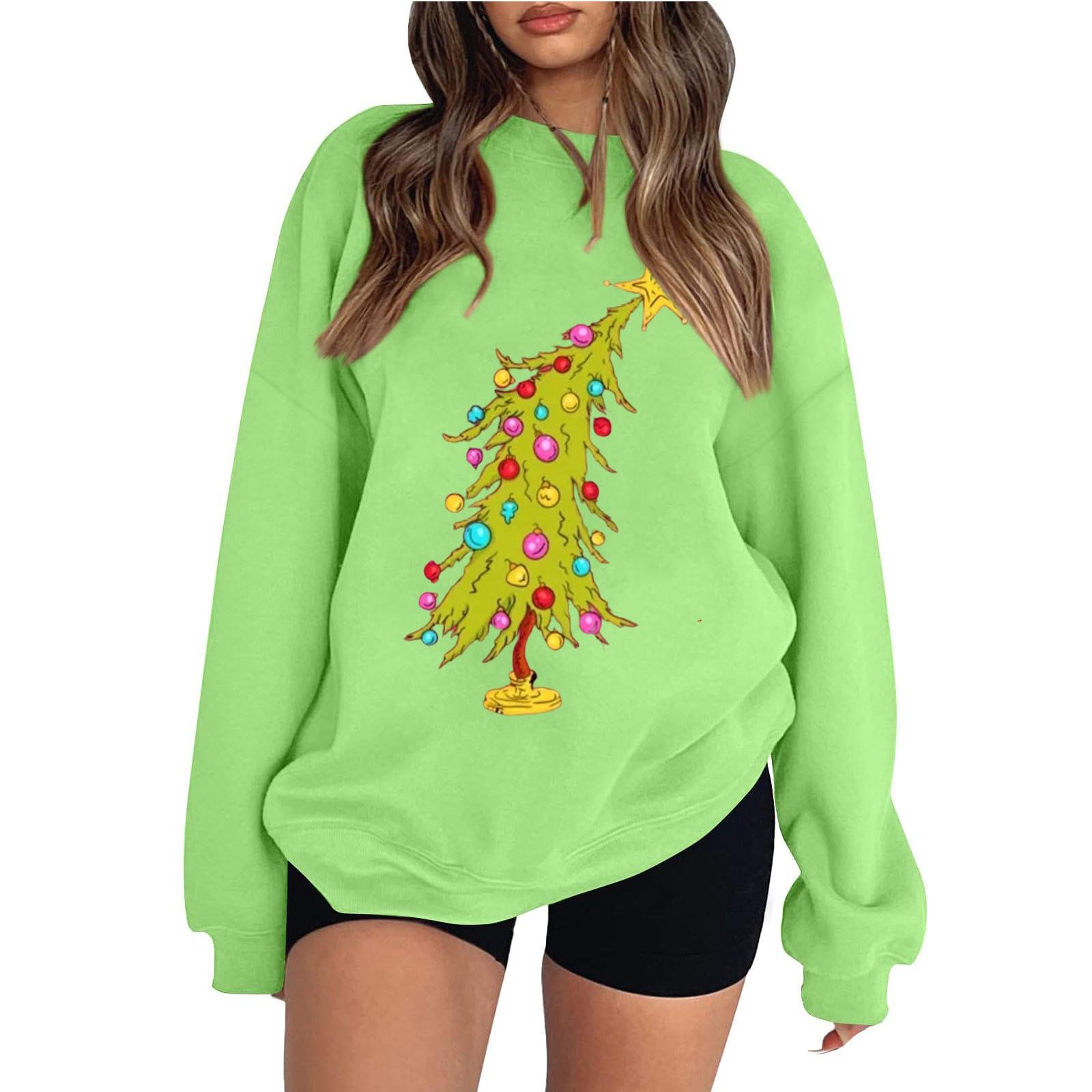 

Женская модная повседневная однотонная толстовка с длинным рукавом M зелёный