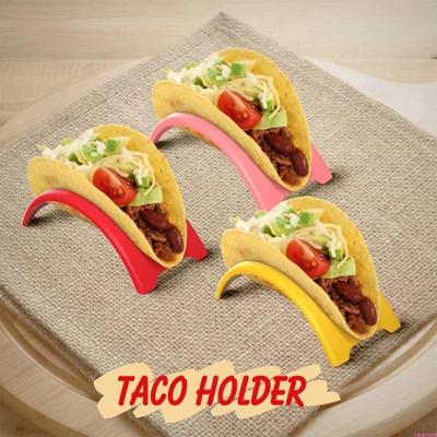 Packung mit 12 stabilen Taco-Schalenständern Tortilla-Ständer für den Küchengebrauch und Party-Servieren Leicht zu reinigender Taco-Halter für Zuhause