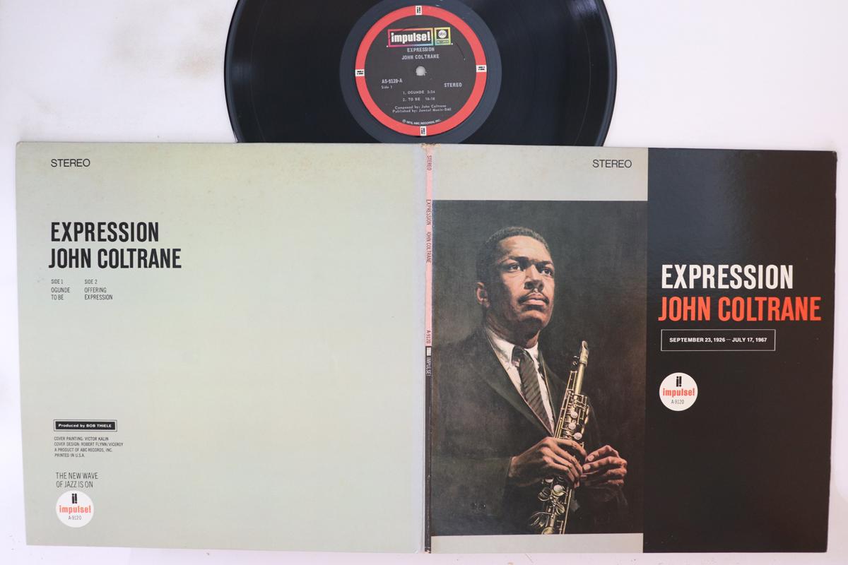

LP Пластинка JOHN COLTRANE - Expression AS9120 IMPULSE 1972 US Джаз Б/У