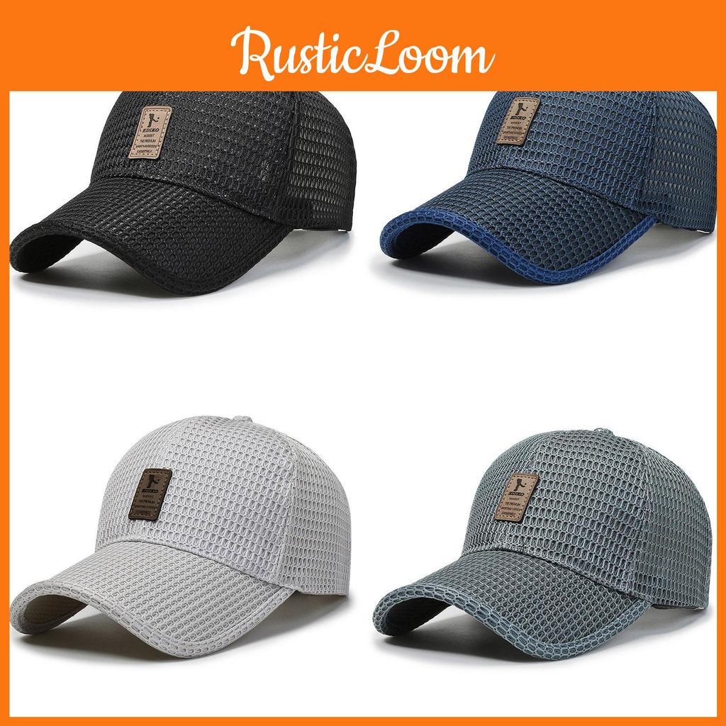 Baseball Cap Casual Student Duckbill Cap Sun Protection Net Cap Hats Sports