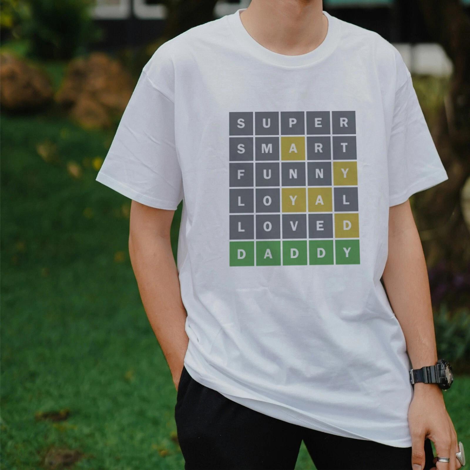 

Unisex T-Shirt - Dad Word Game - Father s Day Gift Original Student Boy Girl Fun XL