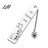 Gift for Book Lovers Cute Cat Bookmark Funny Metal Page Marker with Creative Durable Bookmark Quotes Stainless Steel Readers Lover Rust Proof