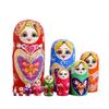 10pcs Handmade Matryoshka Stacking Nested Dolls Chinese Stye Kids’ Room Decor