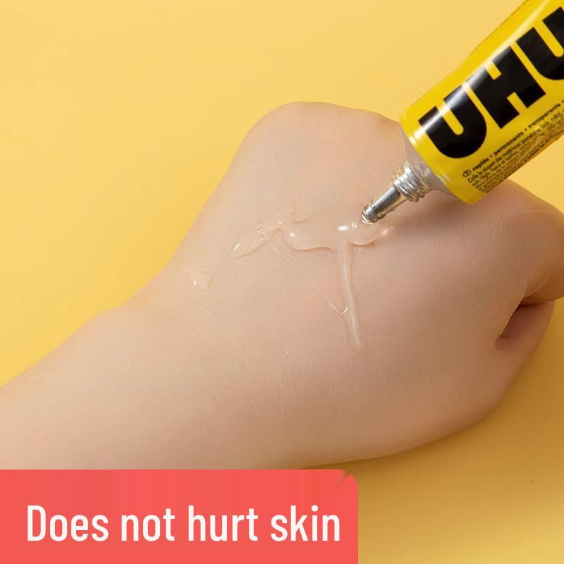 UHU Super Glue - Strong Adhesive for Handcrafts, Woodworking, and Shoe Repair.