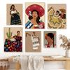 Mexican Woman Nordic Poster Dancing Girl Wall Art Canvas Painting Dancer Couple Prints Wall Pictures For Living Room Home Decor