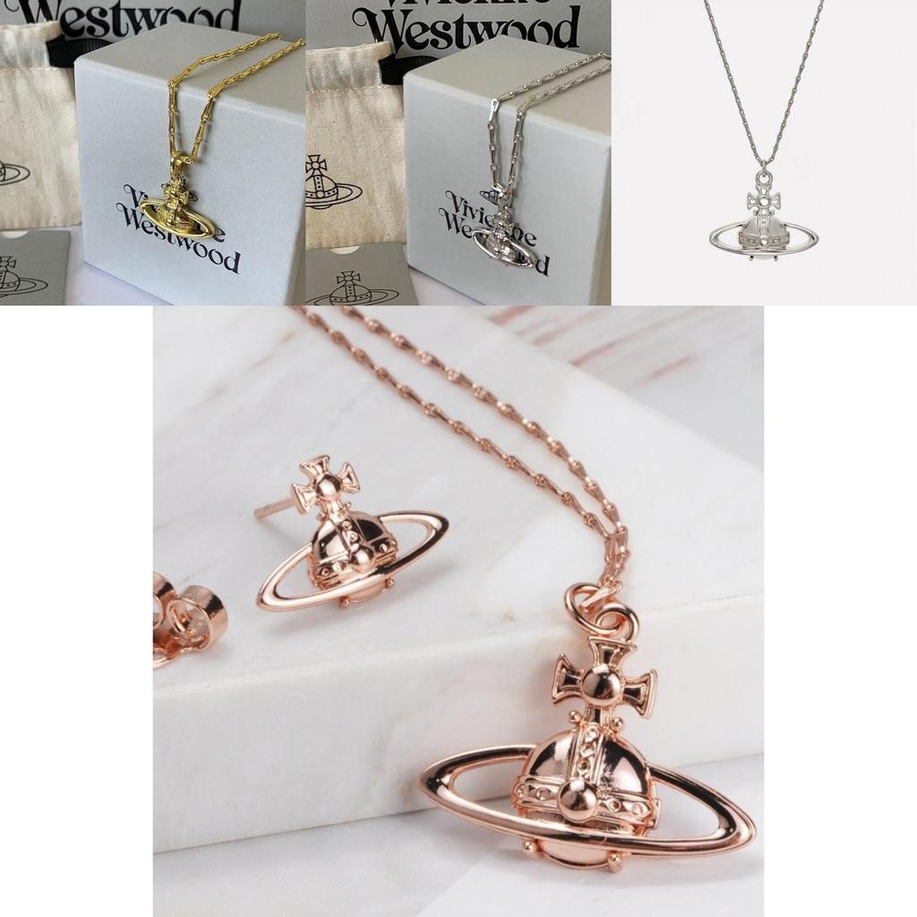 Vivienne Westwood Kolekcja Suzie Wytłaczany Srebrny Naszyjnik i Bransoletka Kształt U i Geometryczny Design Materiał Miedziany Elektroplaterowany Łańcuszek Obojczykowy