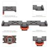 3 In 1 Hot Shoe Mount Adapter Extension Bar Bracket Stand for Camera Mobile Phone