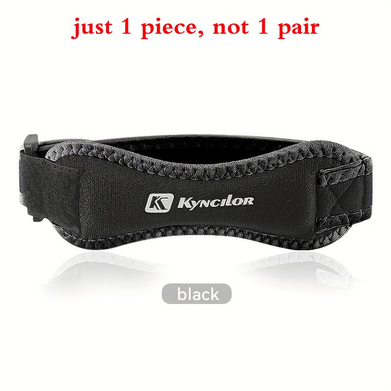 

1 шт., бандаж для коленной чашечки, регулируемый, силикагель, ремень для защиты сухожилий колена, наколенник, наколенник для бега, велоспорта, спортзала, поддержка колена