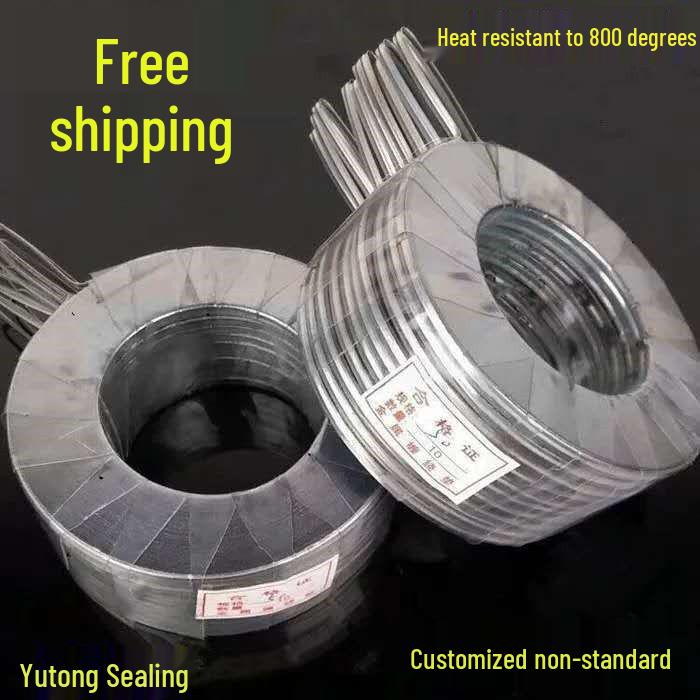 

High-Temperature High-Pressure Graphite Braided Flange Gasket for DN25/40/50/80 Valves