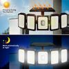 300 LEDs Outdoor Solar Lights Motion Sensor Waterproof Wide-angle Illumination Foco Solar LED Street Garden Wall Lamp Integrated
