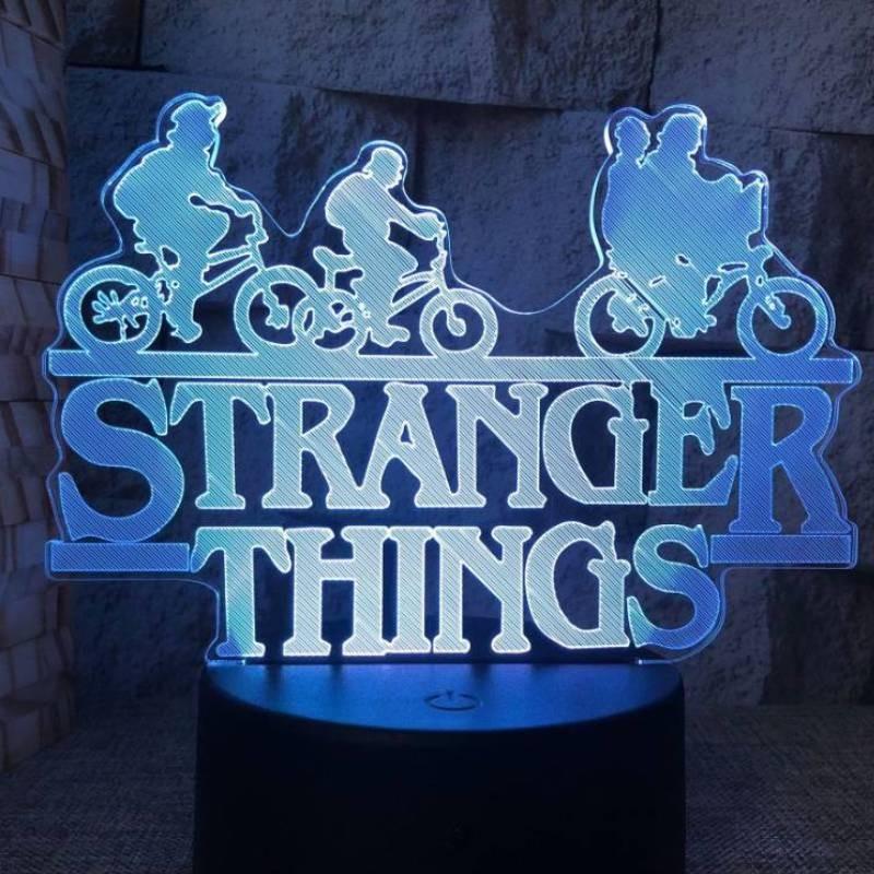 Illusion Light Night Lamp With 16 Color For Kids Decor Bedroom