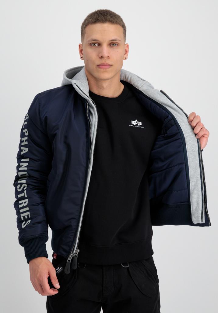 Зимняя куртка Alpha Industries Ma-1 D-tec Se Jacket (133104) blau