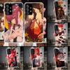 C-Chainsaw Mans Makima Soft Phone Case For Samsung Galaxy A12 A22 A32 A52 A72 A02S A51 A50S A71 A70 A31 A20S Note 20 Ultra S10 A