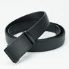 Men's New Belt Automatic Buckle Belt Trousers Belt Black Slim Belt