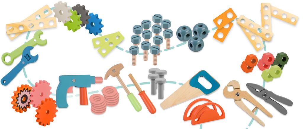 Wooden Tool Workshop Rk-876 Ricokids