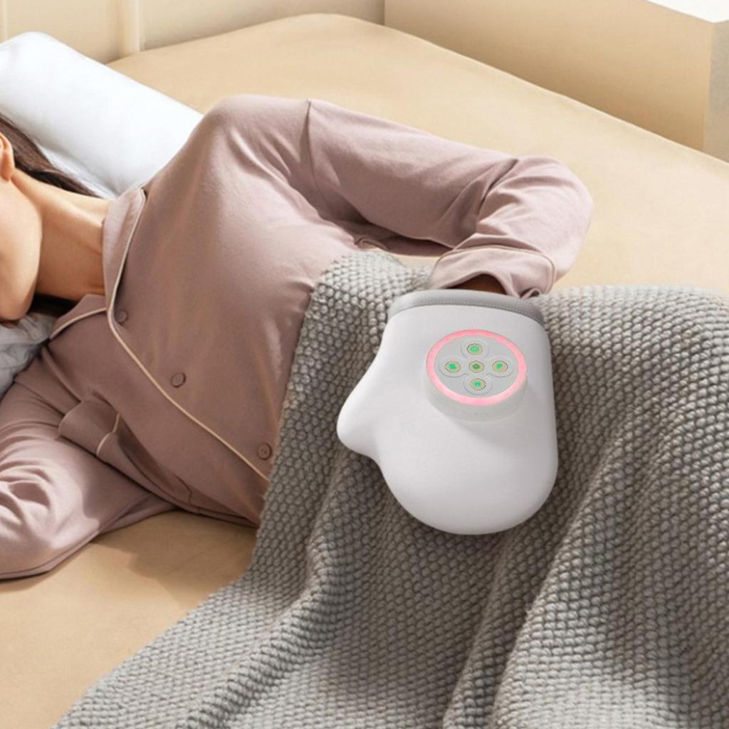 Hand Massager with Heat Compression Relief, 3 Massage, 4 Temperature,Finger Massage Gifts for Loves,wrist and Finger Massager