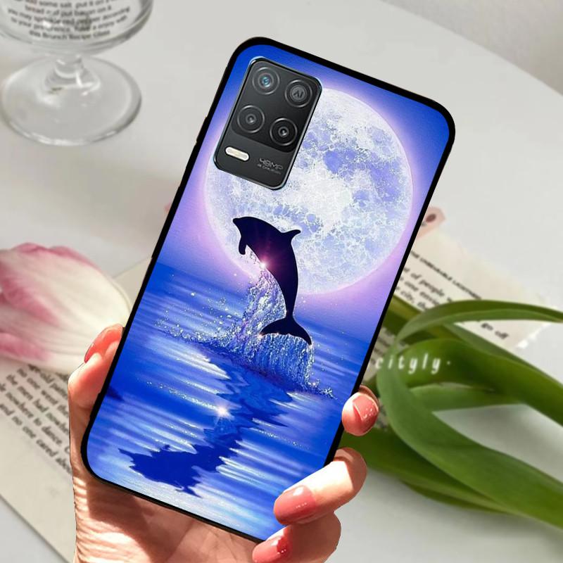 For Realme 8 Pro Case Realme 8i Soft Silicone Cool Cover For Realme 8 5G 8i OPPO Realme8 Pro 8Pro RMX3081 Phone Cases Bumper Bag
