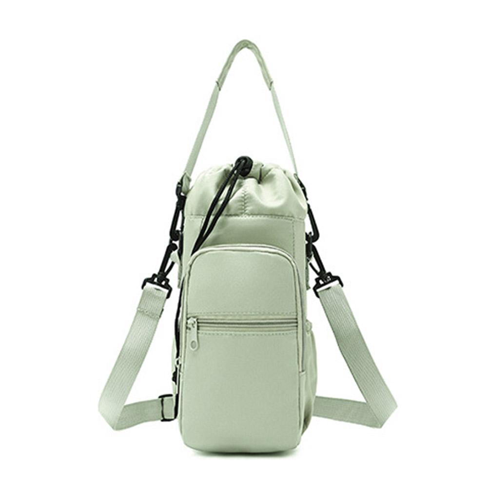 32oz 40oz Insulated Water Bottle Carrier Sling Bag with Phone Pocket Crossbody Gym Bag Water Bottle Holder with Adjustable Strap