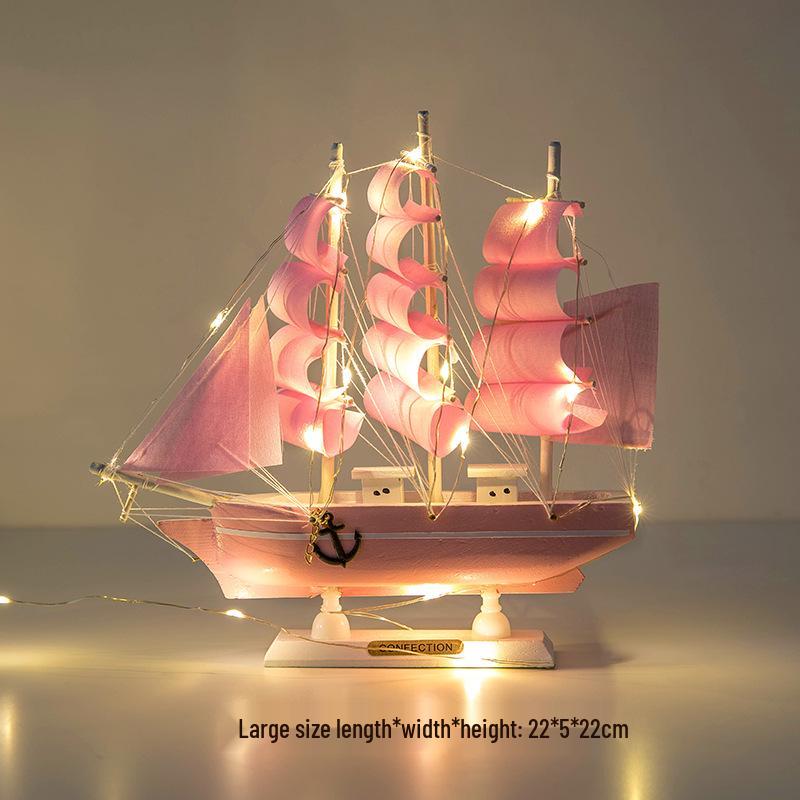 Sailboat Ornament: Creative Home Décor for Living Room, Wine Cabinet, Graduation Gift, or Office Desktop