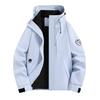 Outdoor Sports, Single Charge Travel, Mountain Climbing, Three Proof Leisure, Couple's Versatile, Solid Color Cardigan, Thin Jacket
