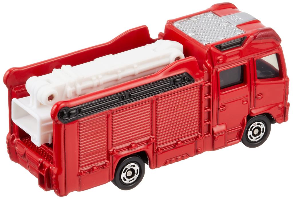 Takara Tomy 119 Morita 13m Boom Multipurpose Fire Pump Truck MVF Miniature Car Toy for Ages 3 and Up Blister Packaging Toy Safety Standards Certified