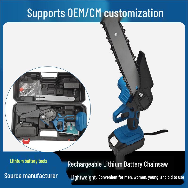 8-inch High-Power Multifunctional Mini Electric Chainsaw for Pruning, Woodworking, and Logging