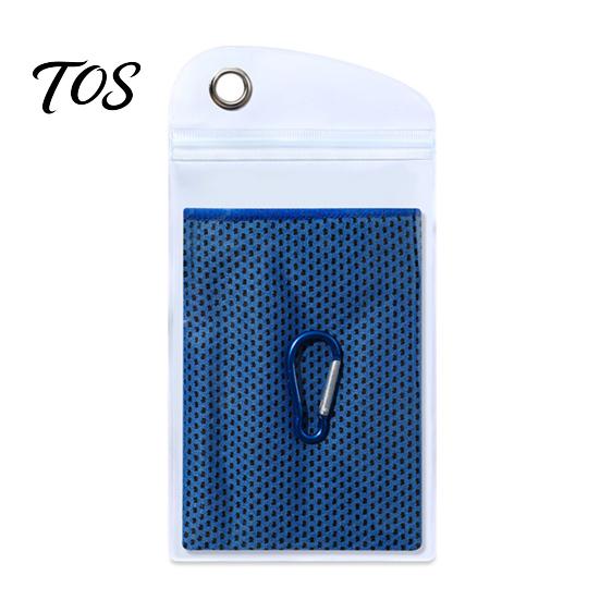 Hot Weather Relief Towel 90x30cm Cooling for Face, Chilly Sports with Storage Bag Sweat Absorbing Workout And Carabiner, Portable Cold Neck