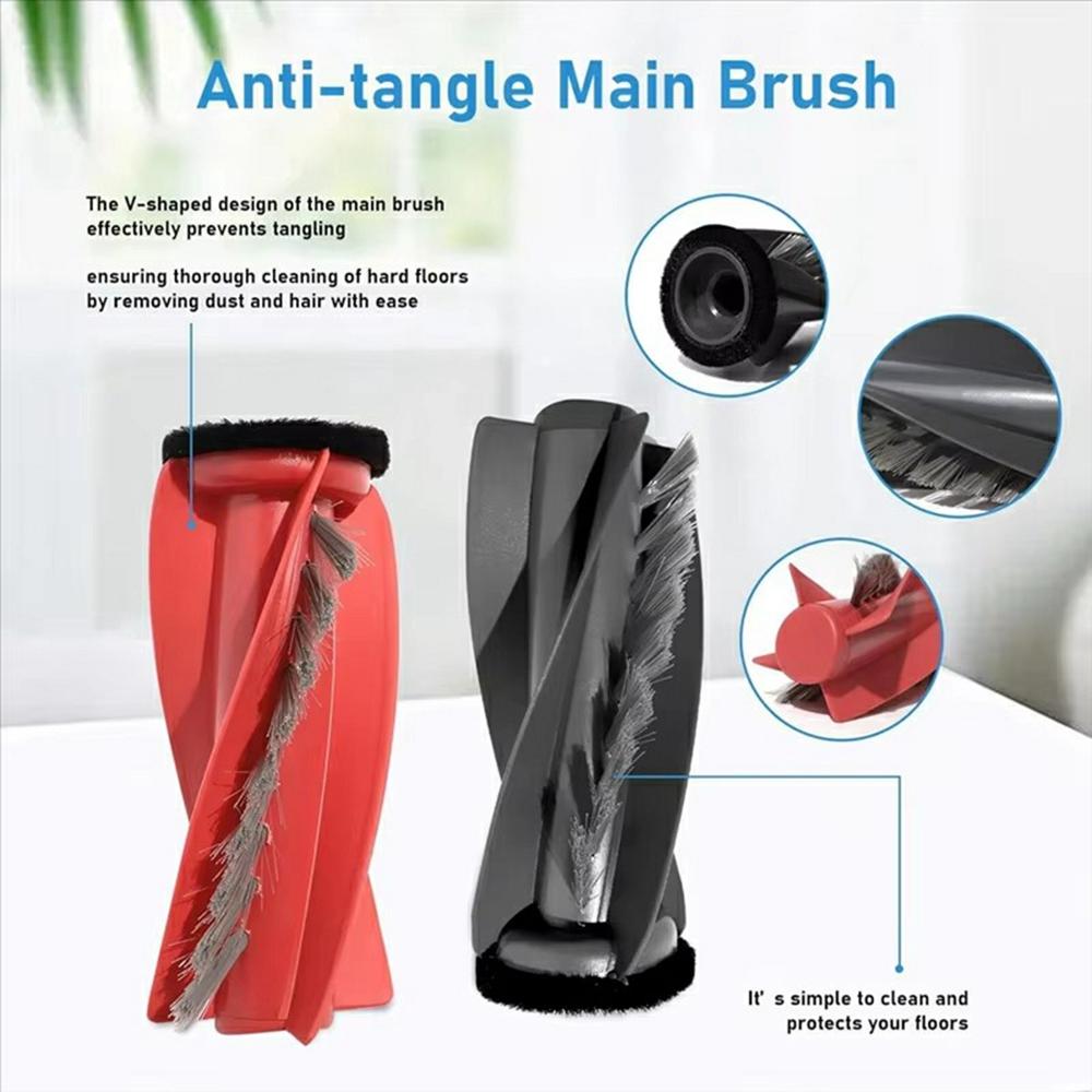 Roller Brushes for Roborock P20 Pro/G30/G20S Ultra/Qrevo Edge/Qrevo Curv Main Brush Vacuum Cleaner Replacement Part