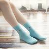Unisex Autumn Winter Funny Cartoon Solid Color Elastic Cotton Middle Tube Crew Socks Creative Socks