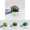 Butterfly Artificial Flower Pot For Home Decor And Photography Props